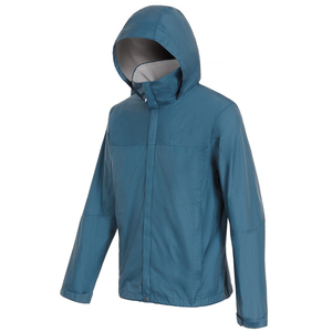 Maßgefertigte Großhandels-Wasserdichte Windjacke für Herren Leichte Outdoor-Kapuzenjacke Atmungsaktive Winddichte Wander-Regenjacke - Product Image 2