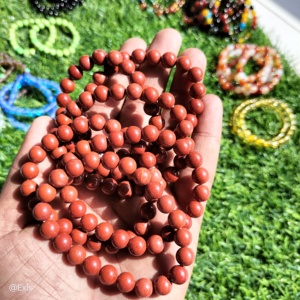 Pulseras de 8mm, piedras preciosas semipreciosas, cuentas redondas, energía energética, cristal, Reiki, curación, pulsera elástica para mujeres y hombres, regalos - Product Image 2