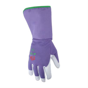 Salva Leather New Design Heavy Duty Custom Gardening <b>Gloves</b> with Anti-Cut Touchscreen & Anti-Impact Features Model Sl-9099 - Product Image 1