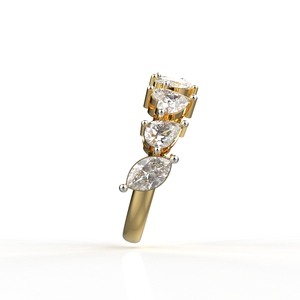 Avarta Jewellery Bague en or avec diamant et éclat éternel - Product Image 2