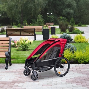 Remolque de bicicleta infantil para paseos tranquilos de barrio - Product Image 2