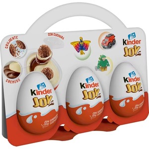 Kinderjoy ไข่เซอร์ไพรส์พร้อมช็อคโกแลตและของเล่นภายในขนมที่สมบูรณ์แบบสำหรับวันเกิดวันหยุดเวลาของครอบครัวและโอกาสในการเฉลิมฉลอง - Product Image 1