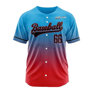 Camiseta de Béisbol Sublimada con Rayas para Hombre, Jersey de Manga Corta, Camisetas de Béisbol Personalizadas en Morado para Adultos - Product Image 5