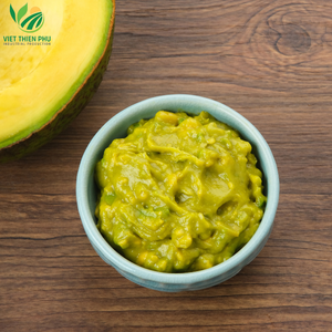 Meilleur prix IQF purée d'avocat congelée 100% biologique de haute qualité frais du Vietnam goût sucré longue eau conservée en vrac - Product Image 2