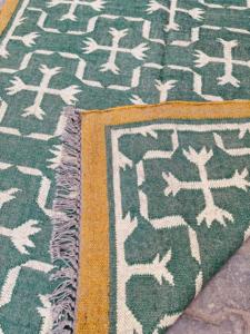 พรมปอกระเจาทำด้วยมือคุณภาพระดับพรีเมี่ยมพรมประตูถูมือแบบหรูหราใช้พื้นปอกระเจา - Product Image 3