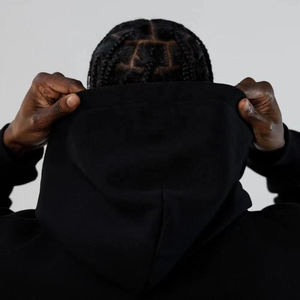 Nouveau pull à capuche imprimé avec logo personnalisé à prix de gros d'usine pour hommes, sweat à capuche respirant sur mesure pour hommes - Product Image 5