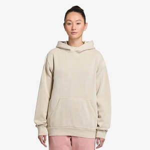 Pull en polaire pour femme, lourd, non doublé, épais, chaud, sweat-shirt d'hiver avec poche kangourou - Product Image 1