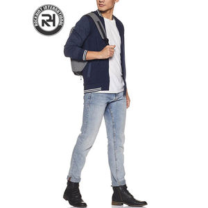 2025 veste universitaire personnalisée veste Letterman de baseball de qualité supérieure logo brodé vente à chaud fabricant OEM col montant logo avant - Product Image 3