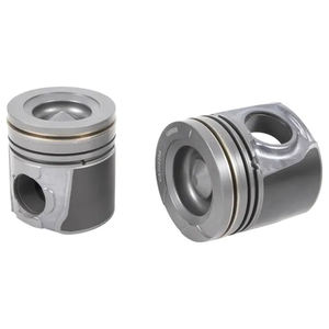 Piston de moteur diesel de 128 mm avec kit de segments de piston et axe de piston, compatible avec les moteurs de camions et d'excavatrices MANN D2866 D2876, pièces de rechange de qualité OEM - Product Image 1
