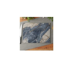 Tabla de cortar de mármol duradera con estructura sólida fuerte, perfecta para cortar verduras, frutas y carne en casa - Product Image 4