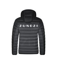 Veste matelassée à capuche décontractée de haute qualité pour homme, manteau d'hiver imperméable avec fermeture éclair, grande taille