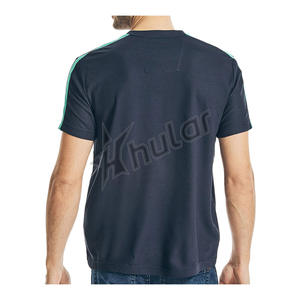 Venta al por mayor 100% algodón hombres camiseta OEM/ODM en blanco ligero de gran tamaño 3D serigrafía diseño de marca personalizado - Product Image 6