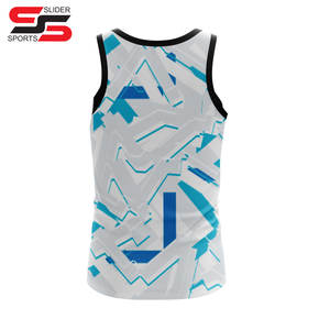 Maillot de basket-ball d'été grande taille de haute qualité avec logo brodé, séchage rapide, design personnalisé, uniformes avec logo personnalisé - Product Image 6