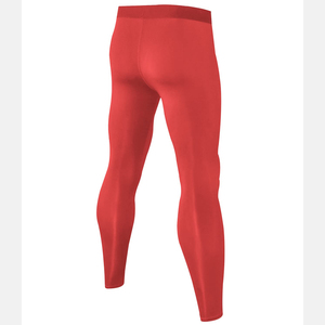 Leggings de yoga pour homme à taille élastique, tissu à séchage rapide, design lisse basique, pantalon de fitness confortable - Vente en gros - Product Image 5