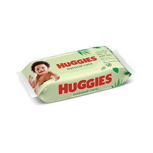 Huggies Natural Care Toallitas Refrescantes para Bebé, Hipoalergénicas, Perfumadas, 10 Paquetes Flip-Top - Product Image 1