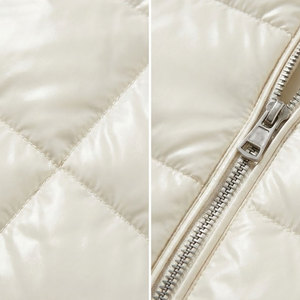 เสื้อแจ็คเก็ตพัฟเฟอร์สไตล์สตรีทแบบมันเงาสำหรับผู้ชาย เสื้อโค้ทขนห่านแบบมีฮู้ดขนาดใหญ่ กันลม เสื้อคลุมกันหนาวสำหรับฤดูหนาว รับผลิตแบบ OEM - Product Image 3