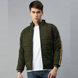 Outdoor <b>Warm</b> Long Sleeve <b>Coat</b> Winter Men's Jacket Fashion Custom Plus Size Stand Adults Solid Support - Product Image 4