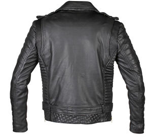 Chaqueta de Cuero Negra de Moda para Hombre, Talla Grande, Diseño de Motociclista, Transpirable, Cálida para Invierno, Impermeable, Cortavientos, Anti-UV, de Secado Rápido - Product Image 6