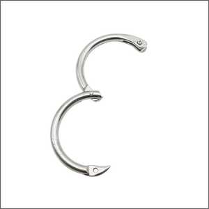 Anillo Nasal de Acero Inoxidable Resistente para Control de Ganado, Instrumento de Inseminación Veterinaria para Equipo Agrícola, Anillo Nasal para Vacas - Product Image 4