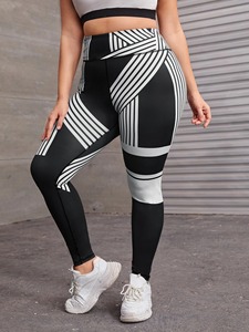 Customized Seamless Casual Women <b>Leggings</b> High Waist Cotton/Bamboo Fiber Anti-Bacterial Breathable Fitness Workout Yoga Pants - Product Image 6