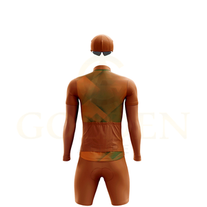 <b>Men</b> <b>Cycling</b> Uniform with Breathable Design Plus Size <b>Shorts</b> Sleeves <b>for</b> Summer-Wholesale Price - Product Image 2