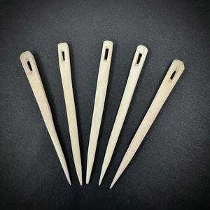 Aguja de Bordar de Cuerno de Búfalo, Aguja de Bordar Puntiaguda para Lana y Hilo, Accesorio de Costura Duradero para Tufting y Costura - Product Image 1