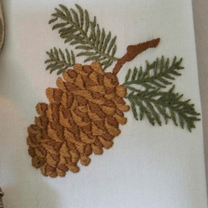 Serviettes en tissu de broderie serviettes de table lavables douces réutilisables pour la Table à manger OEM de dîner de famille de fête de mariage - Product Image 5