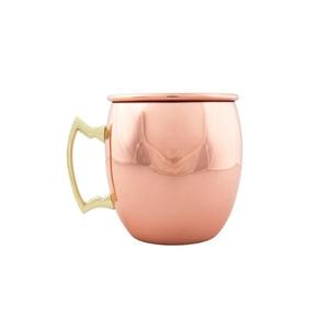 Taza de mula de Moscú con mango de latón de cobre con acabado martillado para bebida fría cerveza vino beber uso Bar Hotel decoración del hogar - Product Image 2