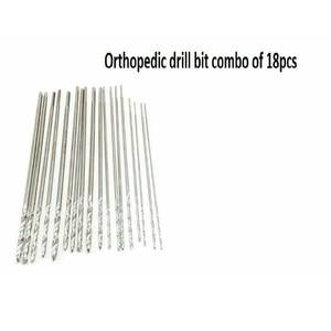 Orthopedic Bone <b>Drill</b> <b>Bit</b> Pack 18-Piece <b>Stainless</b> <b>Steel</b> Surgical Instruments Professional Kit SURGINEXA SOA-55479872912 Handheld - Product Image 2