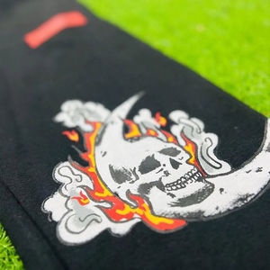 Survêtement évasé 100% coton à séchage rapide poids lourd respirant durable écologique hiver ensemble impression DTF - Product Image 5