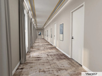 Antidérapant luxe 5 étoiles hôtel couloir Axminster couloir tapis mur à mur couleur fluorescente antiparasitaire imprimé tapis