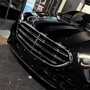 Rejilla de iluminación de parachoques delantero luminosa LED W214, nueva barra de luz de rejilla delantera luminosa LED para Mercedes Benz Clase E E200 2024-2025 - Product Image 5