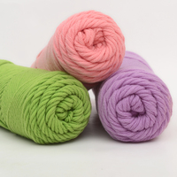 Custom Color 8 Ply 100g Milk Cotton Yarn Super Soft Crochet Knitting Yarn for Sweaters Scarves Hats Baby Clothes and Crafts
