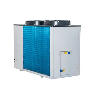 効率的な冷却のための統合ルーフトップエアハンドリングユニット (AHU) 直接拡張スプリットエアコンの組み合わせ