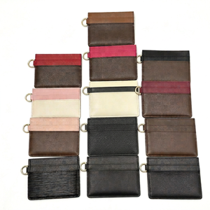 PU <b>Card</b> <b>Holder</b> 4 Inch Minimalist RFID Blocking <b>Wallet</b> No Closure Credit <b>Card</b> Case <b>for</b> <b>Men</b> - Product Image 1