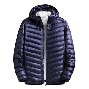 Chaqueta de Plumón Premium para Hombre, 100% Poliéster, Elegante, Superventas, Diseño Personalizado, Color Sólido, Ecológica, Transpirable, Informal de Invierno - Product Image 6