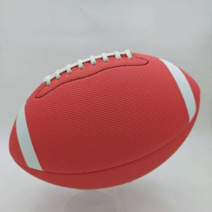 Pelota de Rugby hecha a medida de alta calidad, pelota de Rugby de cuero cosida a máquina para uso promocional, entrenamiento escolar y actividades deportivas - Product Image 3