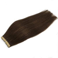 Extensions de cheveux à bandes adhésives invisibles en gros, 100 % cheveux humains, 18-30 pouces, sans perte, sans nœuds, extensions de cheveux invisibles à trame de peau