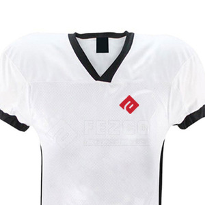 Uniforme de football américain de haute qualité, style le plus récent, respirant, manches courtes, 100% polyester - Product Image 6