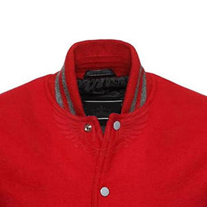 Vestes Letterman en laine de haute qualité pour hommes avec manches en cuir pour l'hiver en vente en ligne pour adultes - Product Image 4