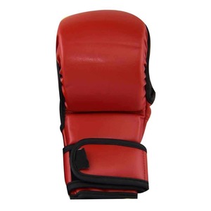 Gants de boxe MMA avec logo personnalisé Gants de boxe en cuir véritable Gants de tir MMA Grappling - Product Image 3