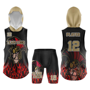 Uniforme de football américain 7 contre 7 tendance à capuche et compression, uniforme d'équipe de ligue, uniforme de football américain 7 contre 7 personnalisable, ensemble de maillot de football américain 7 contre 7 - Product Image 6