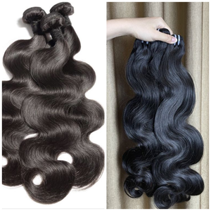 Cheveux naturels de qualité supérieure Body Wave péruvienne Remy pour un look élégant - Product Image 1