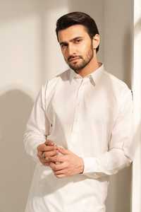 Usine En Gros Meilleure Vente Hommes Traditionnel Style Musulman Salwar Kameez Robe 100% Coton Shalwar Kameez Ensemble Indien - Product Image 4