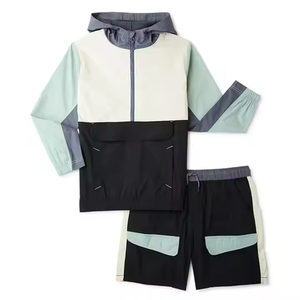 Conjunto Deportivo Ligero de 2 Piezas de Alta Calidad 2026, Chaqueta Cortavientos con Estampado de Sublimación Personalizado, Chándal de Nailon para Correr - Product Image 6