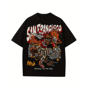 Camiseta de Manga Larga para Hombre con Logotipo Personalizado, Impresión DTG, Estilo Vintage, Doble Capa, Camisetas Largas para Hombre, Camisetas DTG para Hombre - Product Image 1