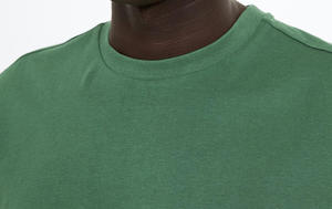 Vêtements décontractés légers hommes T-Shirt surdimensionné col rond conception d'impression séchage rapide caractéristique couleur unie hommes chemises - Product Image 6