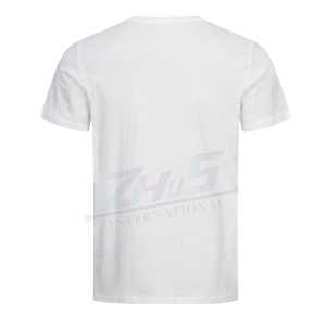 Nouvelle arrivée de T-shirt pour homme surdimensionné respirant en tissu polyester coton avec logo imprimable personnalisé - Product Image 2