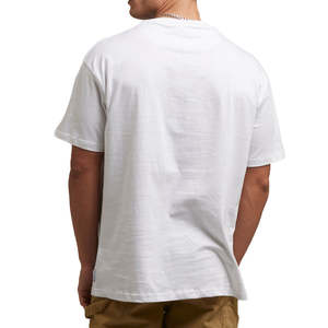 Camiseta estampada personalizada de gran tamaño, ropa de calle Unisex, lona transpirable ecológica, ajuste Regular, ropa de moda diaria informal - Product Image 3