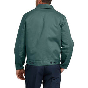 Chaquetas de hombre de alta calidad, chaquetas de hombre con cremallera completa de lona de algodón, chaqueta transpirable con logotipo personalizado para hombre - Product Image 2
